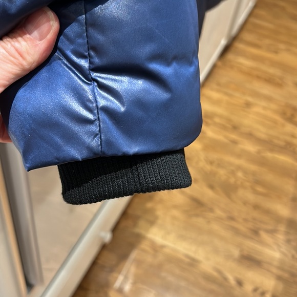 DKNY Parka metallic blue - Picture 4 of 7